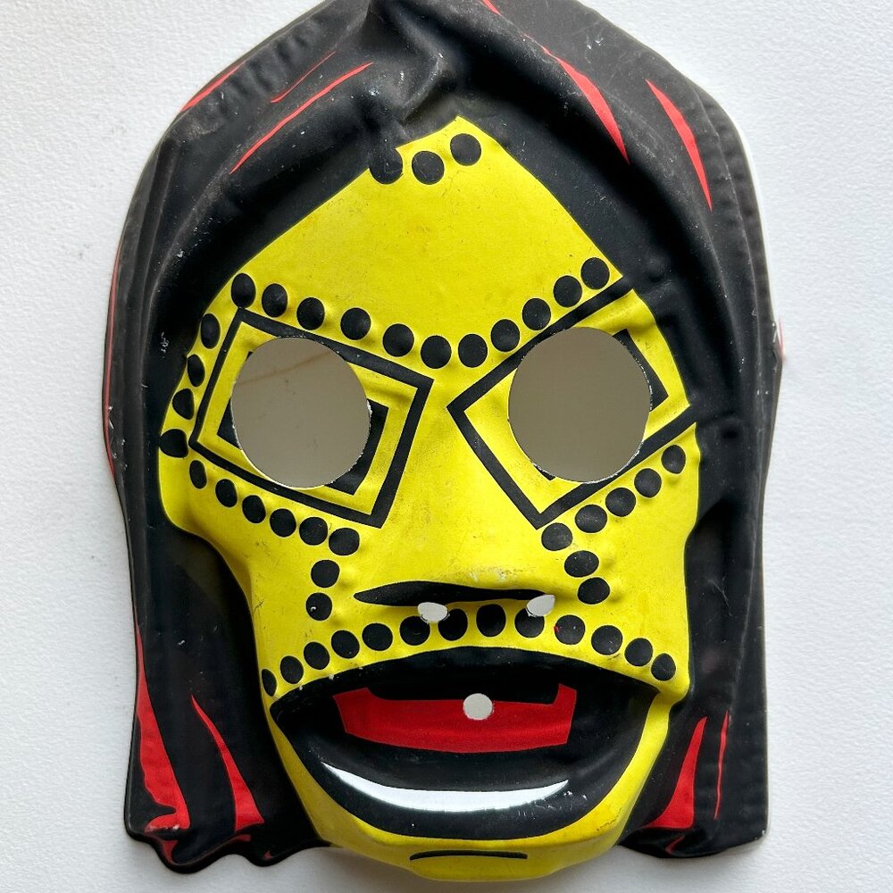 Vintage Halloween Ben Cooper Style Mask: Dr. Doom